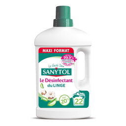 SANYTOL Laundry Disinfectant anti-odor aloe vera and cotton flower 1 L