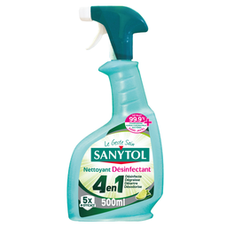 SANYTOL Disinfecting Cleaner fresh 4 actions protection, 500 ml spray