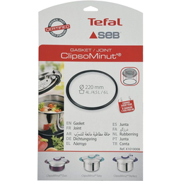 TEFAL joint pour clipso minut duo 220mm noir / 4l - 4,5l - 6l