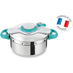 SEB autocuiseur clipso minut easy blue cocotte minute 4,5l. tous feux dont induction