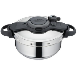 SEB Autocuiseur inox clipsominut' duo gourmet - p4665400 5l