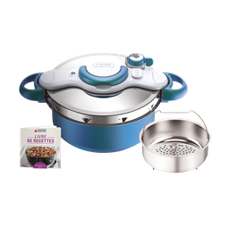 SEB Autocuiseur 2 en 1 clipsominut duo 5l