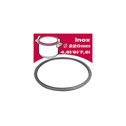 SEB Gasket for stainless steel pressure cooker Sensor Optima diameter 220mm 4.5 L