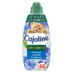 CAJOLINE Amaciador líquido ciclo curto frescura celestial 1254 ml