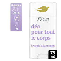 DOVE Déodorant stick pour tout le corps lavande et camomille 75ml