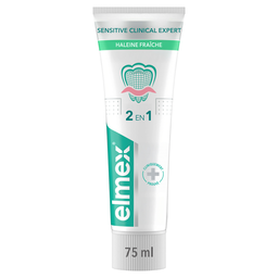ELMEX Dentífrico Sensitive Clinical Expert Cuidado Instantáneo Aliento Fresco 75 ml