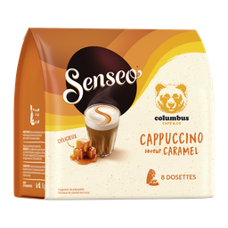SENSEO Cápsulas de Café Cappuccino Sabor Caramelo 8 cápsulas 92 g