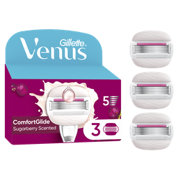 GILLETTE Lames pro sugarberry VENUS comfortglide X3