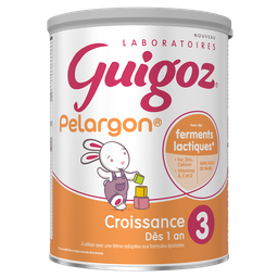 Guigoz Pelargon Lait De Croissance 3 En Poudre Dès 12 Mois 780G