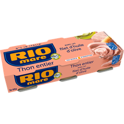 RIO MARE Atum inteiro em azeite 3x65g