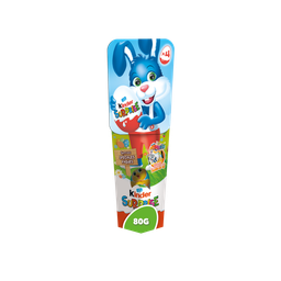 KINDER Oeufs en chocolat surprise - 4 oeufs 80g