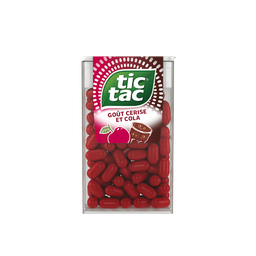 TIC TAC Bonbons saveur Cerise et Cola x110 pastilles 54 g