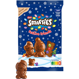 SMARTIES Mini figuras de chocolate de leite drageado 147 g