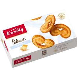 KAMBLY Sweet Butter Puff Pastry Palmiers 100 g
