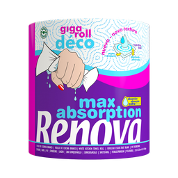RENOVA Gigaroll Deco Paper Towel 1 roll