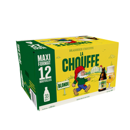 CHOUFFE Bière blonde belge 8% 12x33 cl