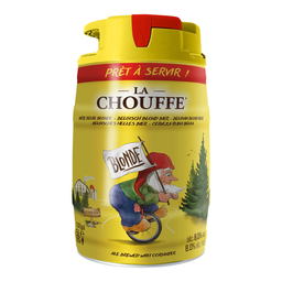 LA CHOUFFE Bière Blonde Belge 8% LA CHOUFFE