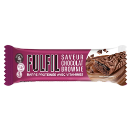 FULFIL Barre Protéinée Avec Vitamines Saveur Chocoalt Brownie