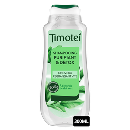 TIMOTEI Shampooing purifiant et détox pour cheveux regraissant vite 300 ml