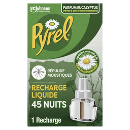 PYREL Recarga Líquida Repelente de Mosquitos Aroma Eucalipto 32 ml