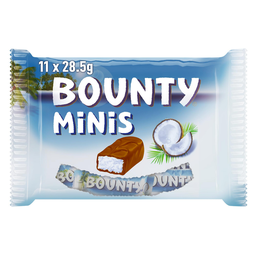 BOUNTY Barritas de chocolate Coco Minis 333 g
