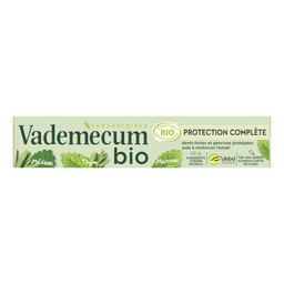 VADEMECUM BIO Dentifrice protection complète mélisse thym menthe 75 ml