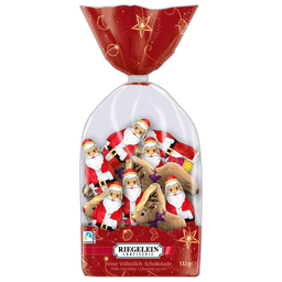 RIEGELEIN Figuras de Papá Noel y renos de chocolate con leche 132 g