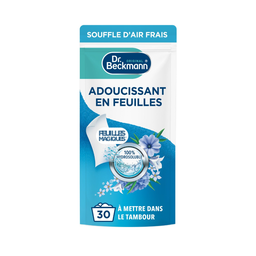 DR BECKMANN Amaciador em folhas Souffle d'Air Frais 30 lavagens