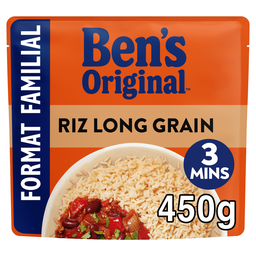 BENS ORIGINAL Riz Long Grain 3min BEN'S ORIGINAL