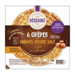 DESSAINT Crêpes Caramel Extra Moelleuses