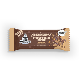 INSHAPE NUTRITION Barrita proteica chocolate cookies recubierta de chocolate con leche 45 g