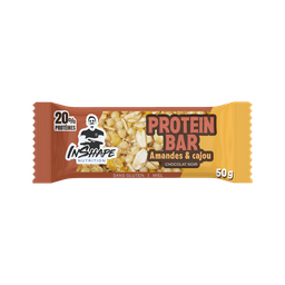 INSHAPE NUTRITION Barrita proteica de almendras, anacardos y chocolate negro 50 g