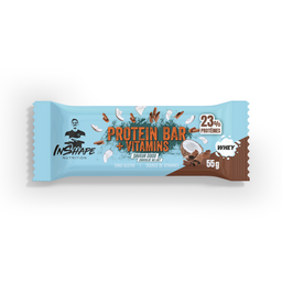 INSHAPE NUTRITION Barrita de cereales proteica coco chocolate con leche 55 g