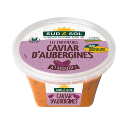 SUD & SOL Tartinable Caviar d'Aubergines SUD & SOL