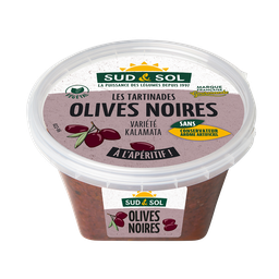 SUD & SOL Tartinable Olives Noires SUD & SOL