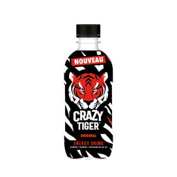 CRAZY TIGER Boisson Énergisante CRAZY TIGER