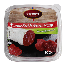 GOURMETS CHARCUTIERS Especialidad de carne seca 100 g