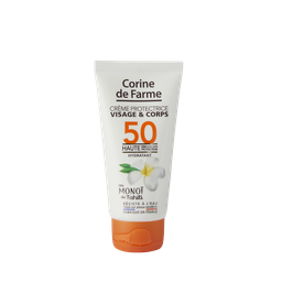 CORINE DE FARME Crema protectora solar rostro y cuerpo SPF50 50 ml