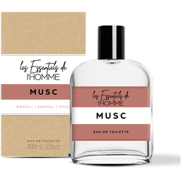 LES ESSENTIELS DE L'HOMME Eau de Toilette Musc 100 ml
