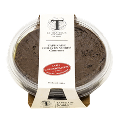 LE TRAITEUR GOURMET Tapenade d'olives noires 180g