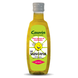 CAUVIN Sauce La Yuzu Citrus poivre de Sichuan
