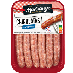 MADRANGE Chipolatas superiores 6 piezas 330 g