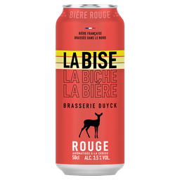 JENLAIN Bière Aromatisée à la Cerise 3,5% LA BISE