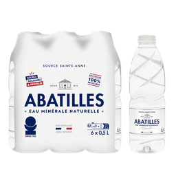 ABATILLES Eau Minérale Naturelle Plate