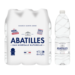 ABATILLES Eau Minérale Naturelle Plate