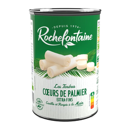 ROCHEFONTAINE Cœur de palmiers l'unité de net égoutté 220g