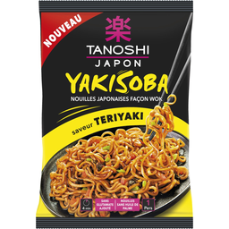 TANOSHI Yakisoba fideos sabor teriyaki 90 g