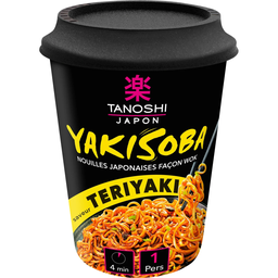 TANOSHI Fideos Instantáneos Yakisoba Sabor Teriyaki 90 g