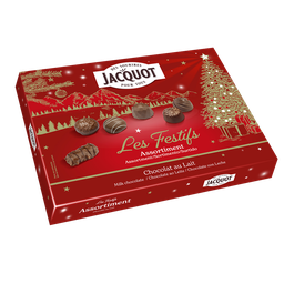 JACQUOT Les Festifs milk chocolate candy assortment 214 g