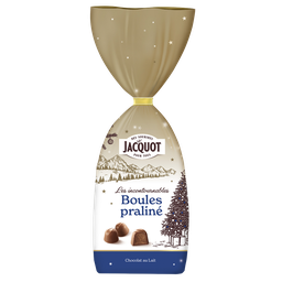 JACQUOT Bolas de praliné de chocolate con leche y avellana 250 g